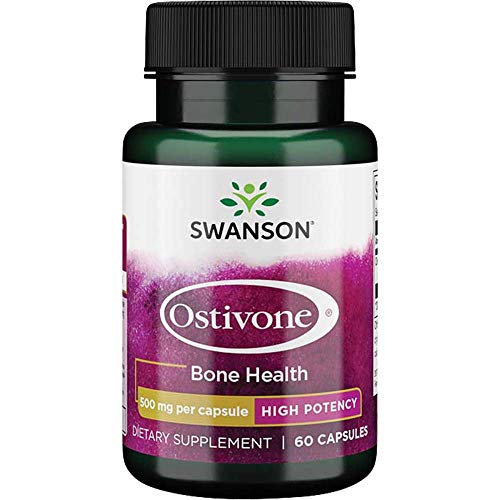Swanson High Potency Ostivone 500 Milligrams 60 Capsules