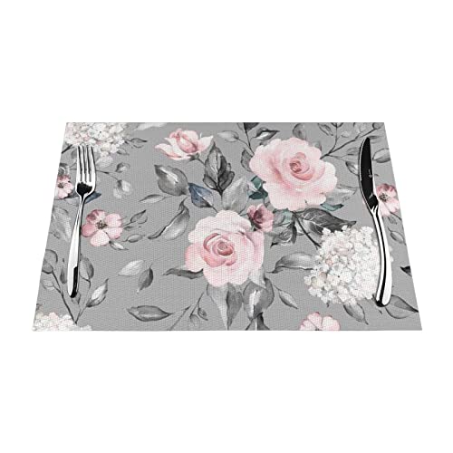Sets de table imperméables anti-tache pour protéger la table de salle à manger