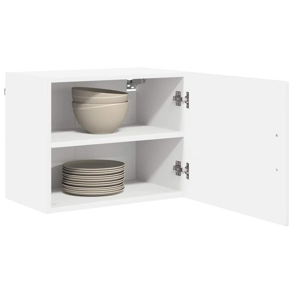 vidaXL Wall Cabinet PORTO High Gloss White 50 x 31 x 40 cm