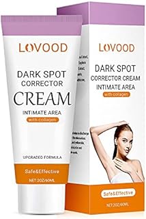 LOVOOD Dark Spot Corrector Cream - Underarm, Neck, Armpit, Knees, Elbows, Private Areas, Intimate Areas - Upgraded Formula, Instant Result 2 fl.oz