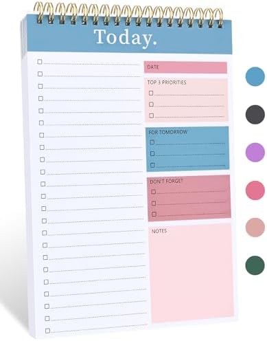 To Do List Notepad - To Do List Notebook for Work with 52 Sheets,...