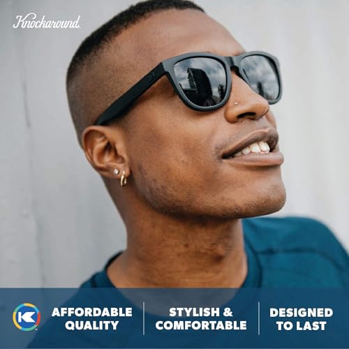 Image of Knockaround Square Polarized Sunglasses for Men & Women - UV400 Protection