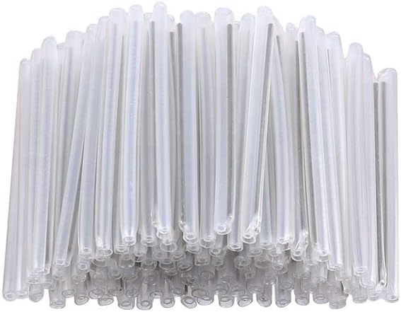 Generic 100 x Fibre Optic Splice Protector, 2.2mm x 45mm, Heat Resistant, Router/Switch Compatible