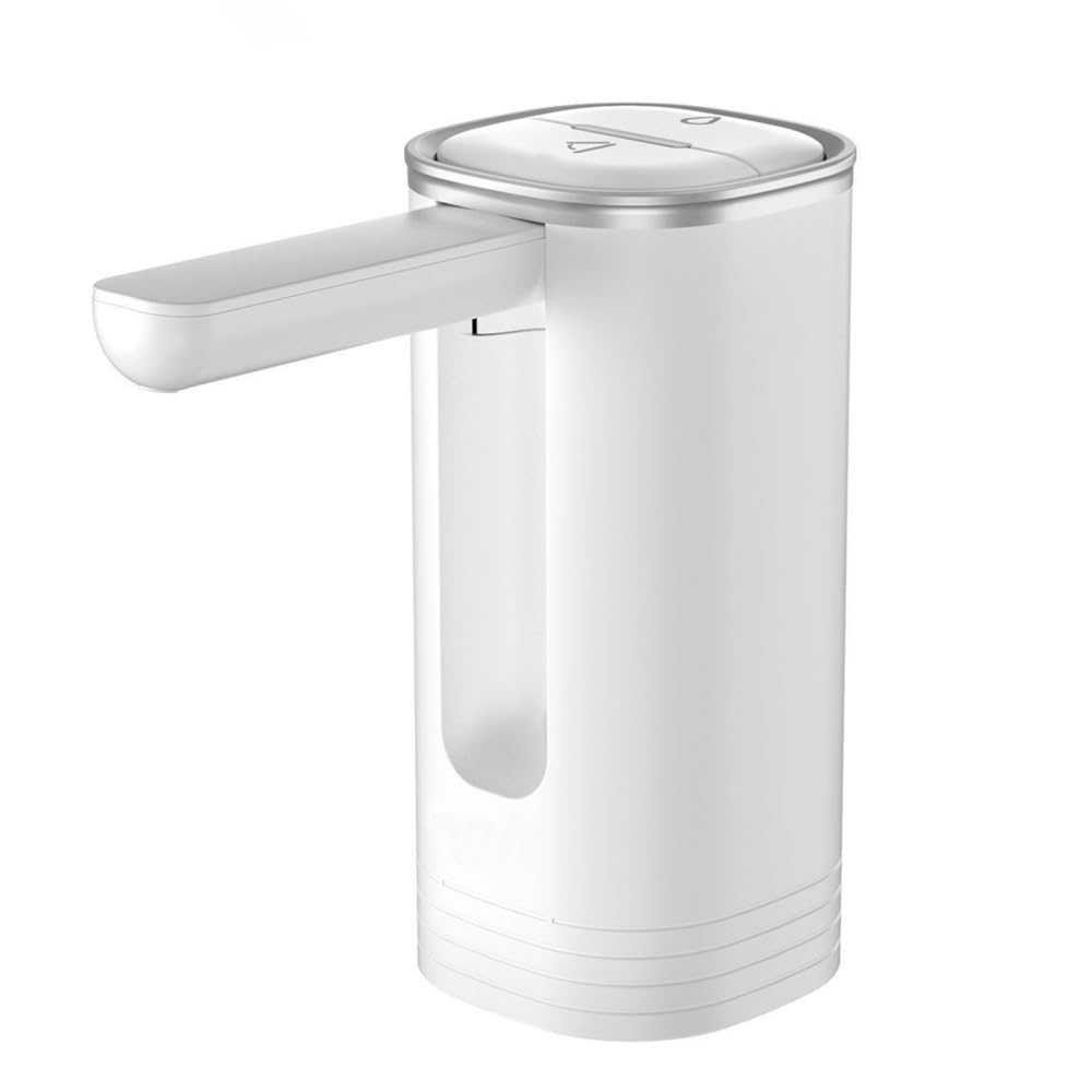 Water Dispenser Pump,Foldable Spout Electric Drinking Water Pump USB Charging for Camping Essentials Kitchen Office Picnic Hiking