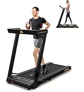 AIRHOT Walking Pad Treadmill，3.0HP Under Desk Treadmill for Home Office，3 in 1 Portable Folding T...