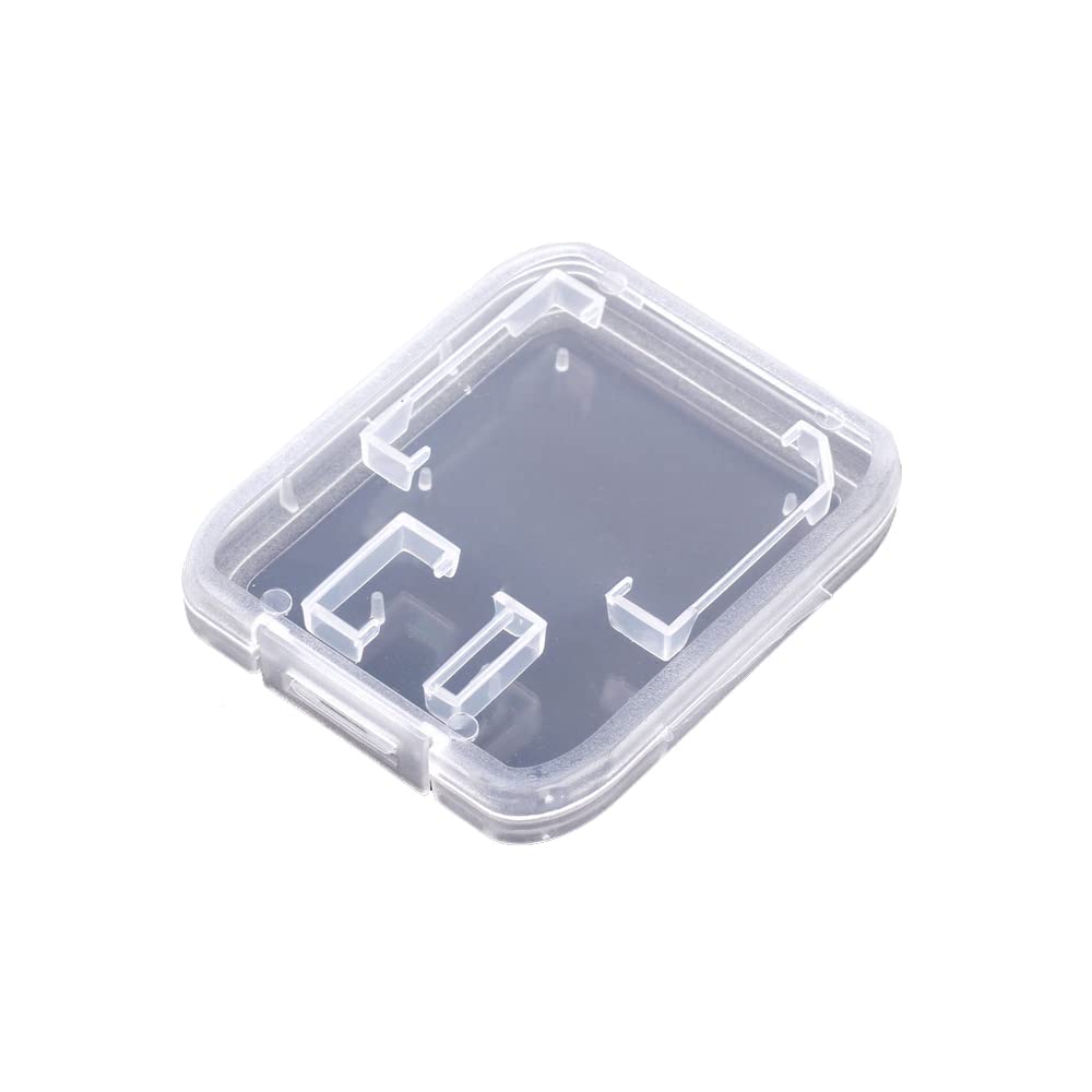SD Memory Card Case SDHC Holder Protector Transparent Box Plastic Storage