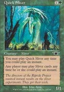 Magic: the Gathering - Quick Sliver - Legions - Foil by Magic: the Gathering