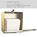 VANNSOO Commercial Gold Toilet Paper Dispenser and Paper Towel Dispenser Bundle