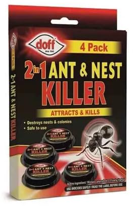 Ant Killer Bait Stations 4pk - Destroy Ants & Nest Colonies | Indoor & Outdoor Strong Ant Killer Traps Control For Home & Garden | Kill Entire Colonies | Easy To Use & No Mess vs Powder/Spray (3)