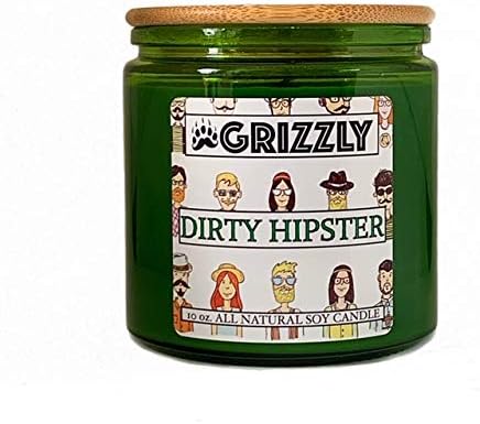 Dirty Hipster Scented Soy Candle