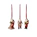 Produktbild Villeroy & Boch Nostalgic Ornamente Santa Claus, Set 3tlg, Hartporzellan, bunt, 9