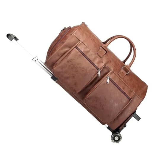 How to make a roller for luggage Rolling Garment Bag with Wheels for Travel