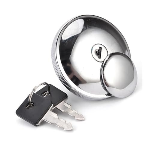 Bouchon de carburant chrome pour Harley Dyna Softail finition premium 61272-92F