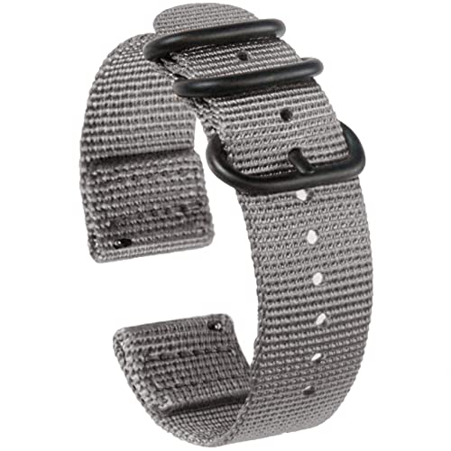 Zeit Diktator Correa de reloj de liberación rápida de 18 mm, 20 mm, 22 mm, 24 mm, 26 mm, nailon para hombres y mujeres, color opcion