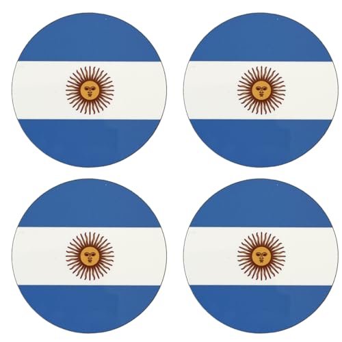 Set de 4 Dessous de Verres Argentine by Cbkreation