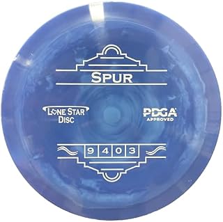 Lone Star Disc Alpha Spur | Overstable Disc Golf Fairway Driver | Durable & Smooth Premium Plastic | Reliable Stability for Backhand & Forehand Shots | Colors May Vary