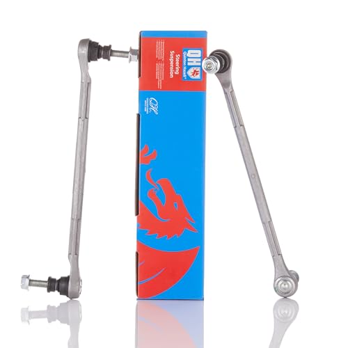 Quinton Hazell Stabiliser Link - QLS3762S - Single Bar Fits Front Axle Left or Right - Original Equipment OEM Quality Direct Fit Replacement - Length: 275mm - Finish: Powder-Coated