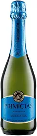Primícias Moscatel Garibaldi 660ml – Espumante Branco Brasileiro, Sabor Doce e Frutado, Ideal para Festas, Comemorações e Presentes