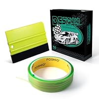 FOSHIO 50M Messerloses Tape Knife Tape Fensterfolien Werkzeug Auto Folierung Set Vinyl Wraps Tool Folie Mit Micro Rakel für Design Line für feine Konturen beim Folienscheiden