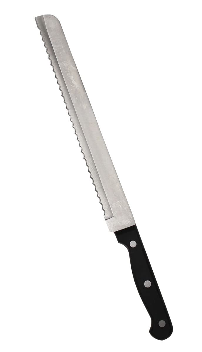KITCHEN DIVA Premium Stainless Steel Bread Knife | 9.5