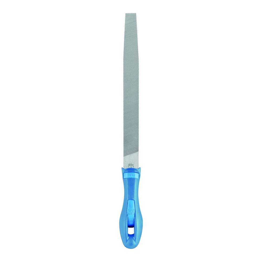 Pferd 11216207 Cut 2 Type Flat File, Silver/Blue, 200 mm