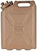 LCI Plastic Water Can, Desert Sand, 5-gallon