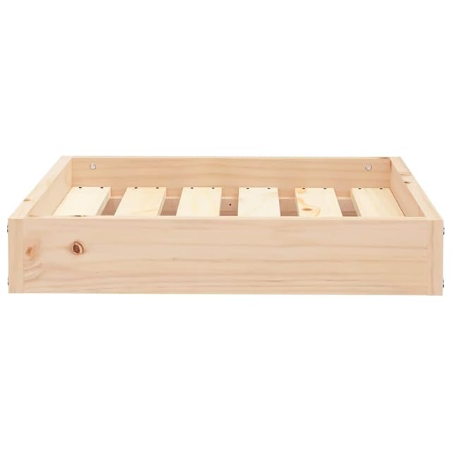Foto 3 de 8 de vidaXL Cama para Perros Madera Maciza de Pino 51,5x44x9 cm