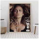 MEIZONGHUOJI Poster Et Portraits De Jennifer Lopez Chanteuse Pour La D�coration Murale D'Un Caf� Ou D'Un Bar 50 * 70 Cm Sans Cadre