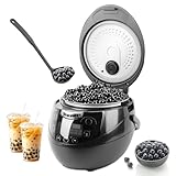 SOKO Automatic Boba Maker Machine for Bubble Tea, Tapioca Pearls Cooker for Restaurants & Dessert Stores - 110V, Black