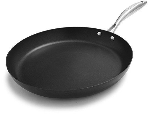 Image of Scanpan Pro IQ 12.5 inch Nonstick Fry Pan - Compatible with All Cooktops, Induction Ready, Metal Utensil Safe, Oven Safe to 500°F, Dishwasher Safe