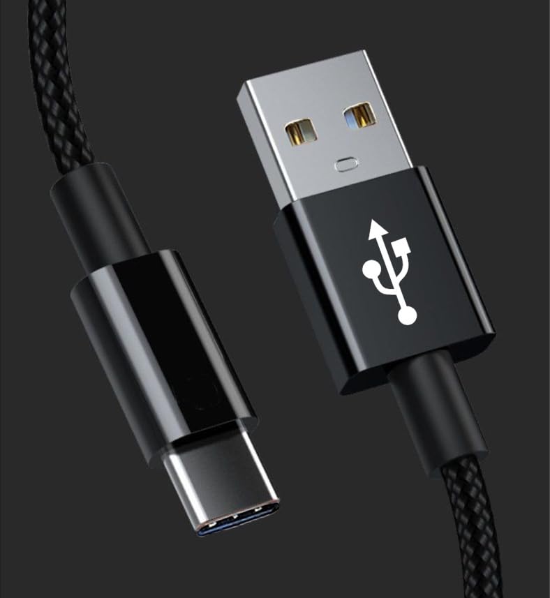Miniatura 2 de Cable de carga USB C para baterías de nailon compatible con Spigen PocketBoost, INIU, RAVPower, BONAI, Anker USB-C y otros bancos de energía con