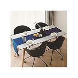 ☆ Einzigartiges Design, dieser Stil Tischläufer verleiht ein minimalistisches Gefühl. Es schafft ein entspanntes Raumgefühl und verleiht Ihrem Tisch auch einen neuen Look