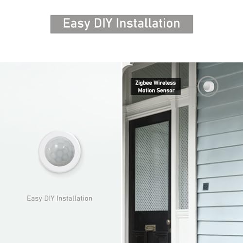 Wireless-Motion-Sensor-2-Pack-DIY-Configurable-Portable-Detector-Zigbee-Hub-Required-Works-with-Home-Assistant-Hubitat-Alexa