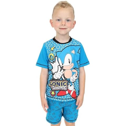 SONIC THE HEDGEHOG Kids Short Pyjama Set Cover
