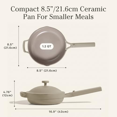 Our Place Mini Always Pan, 8.5" Ceramic Nonstick Pan - Image 2