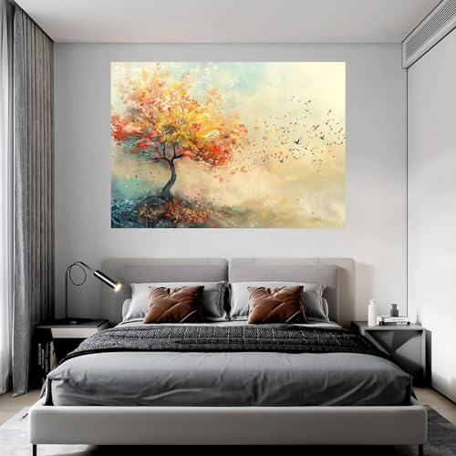 Tableaux decoratifs muraux haut de gamme impression paysage abstrait sur toile - 2