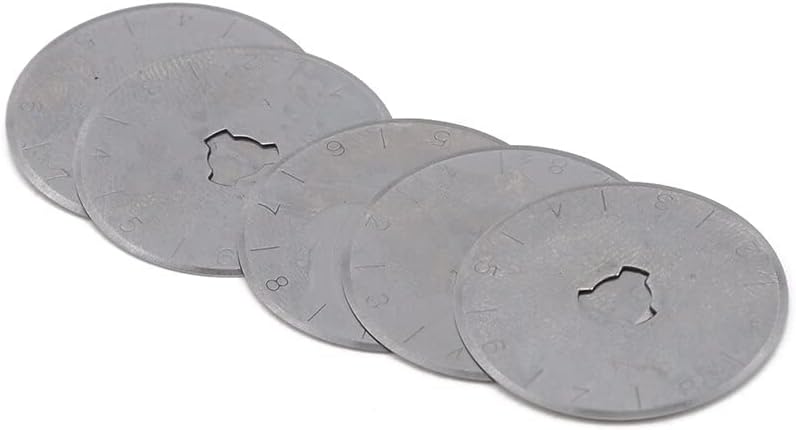 Leather Craft 23/45/60mm Rotary Cutter Leather Cutting Tool Fabric Cutter Circular Blade DIY Patchwork Sewing Quilting Fit Cut - (Color: 1 pc 28mm)