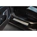 Avisa Edelstahl Einstiegsleisten kompatibel mit Mitsubishi Outlander III 2012-2020 incl. PHEV & Facelift - 'Lines' - 4-teilig