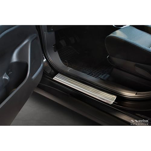 Seuils de portes Outlander III protection inox Mitsubishi PHEV