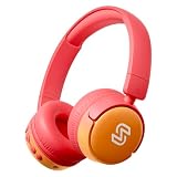 Picture of Sonlau S62 Kids Bluetooth Headphones, Wireless Headphones for Kids Over Ear with Microphone, 85/94dB Volume Limiter Headset for Girls Boys, Foldable Headset for Learning & Entertainment