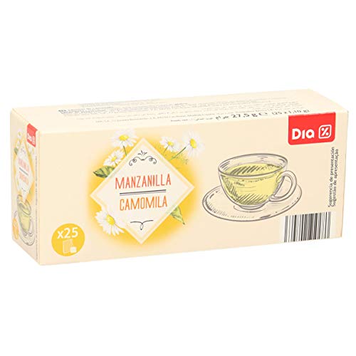 DIA manzanilla estuche 25 bolsitas