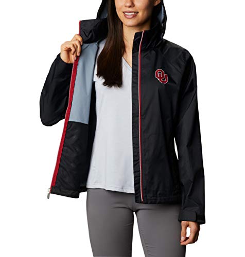 Chaqueta Collegiate Switchback rompevientos transpirable y compacto para mujer activa 5