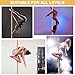Portable Removable Spinnings & Static Pole Dance,Professional 45mm Dancing Pole Heavy-Duty Steel Stripper Pole for Home,Adjustable Height(88