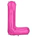 Produktbild Northstar Folienballon 00181 Buchstabe l-magenta, 86,4 cm Pink
