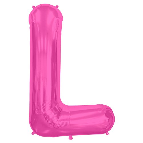 NorthStar Letter L-Magenta, 34", Pink