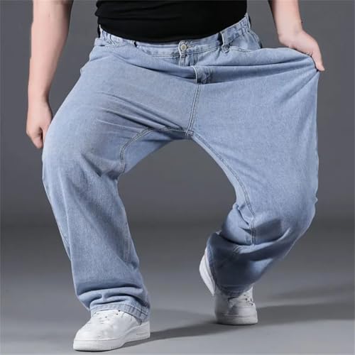 Men’S Baggy Jeans Classic Cargo Loose Streetwear Denim Straight Fit Jeans3