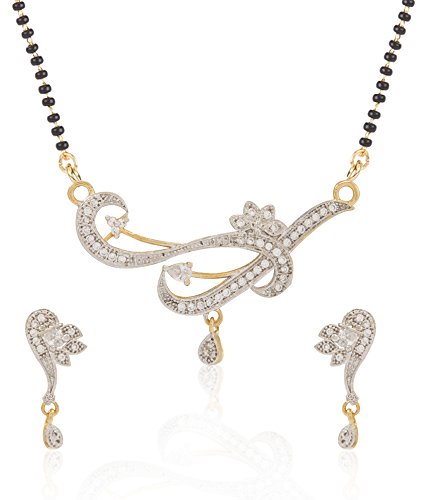 Silver and Golden Jewellery Set