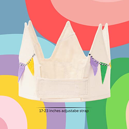 A Thousand Freckles First Birthday Hat for Kids – Premium Handmade One Crown Hat – 100% Cotton, Adjustable for 17–23" Head – Keepsake & 1st Birthday Gift for Boys & Girls4