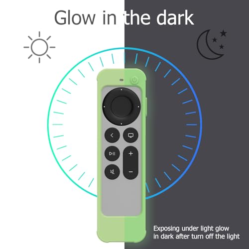 Coque Apple TV 4K anti-perte avec support mural et emplacement tracker