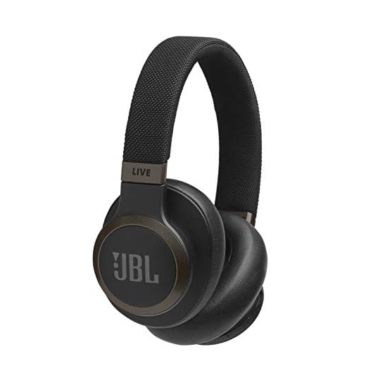 JBL Live 650 BT NC, Around-Ear Wireless Headphone with Noise Cancellation - Black